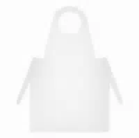 Einmal Schürzen Pe 125cm Weiß