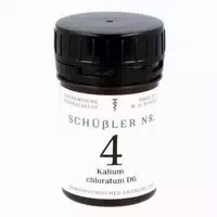 Schüssler Nummer 4 Kalium Chloratum D6 Tabletten