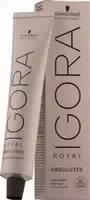 Schwarzkopf Igora Royal Absolutes 7 10 Mittelblond Centré Natur