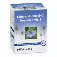 Schwarzkümmelöl Vitamin E Kapseln