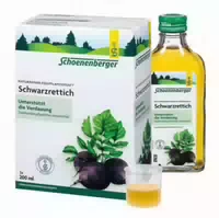 Schwarzrettich Saft Schoenenberger