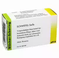 Schwefel Seife Blücher Schering 100 G Seife