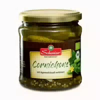 Schweizer Bioland Cornichons