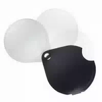 Schweizer Taschenlupe 2,5 Fach Ø 60mm Graphit