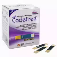 Codefree Blutzuckerteststreifen Zur Diabetes Messung Bei Blutzucker Zucker Krankheit 100 St