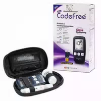 Codefree Blutzuckermessgerät Set Mit Teststreifen, Diabetes Set Mg Dl 1 St