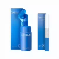 Seapuri Scalpy Bubble Tonic 100ml 1ea & Lashrum Eyelash Enhancing Serum 10g 1ea Set