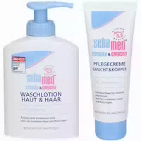 Sebamed Baby & Kind Waschlotion Haut & Haar 200 ml Flüssigkeit