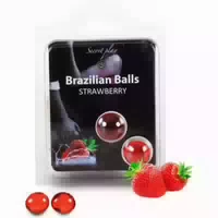 2 Brazilian Balls Strawberry