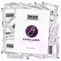 Secura «extra Large» 100 Extra Große Kondome für Mehr Ko 100 Kondome 100 st