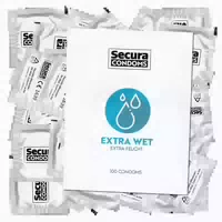 Secura «extra Wet» 100 Extra Feuchte Kondome für Lang Anh 100 Kondome 100 st