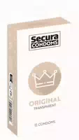 Secura «original» 12 Transparente Standard Kondome 12 Kondome 12 st