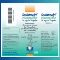 Sedotussin Hustenstiller Tropfen – Arzneimittel gegen Reizhusten, mit dem Wirkstoff Pentoxyverin
