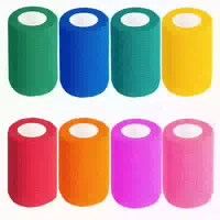 Selbstklebender Verband Pferd 8 Rollen 7,5 cm X 4,5 m Elasti 1 st