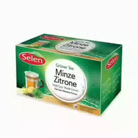 Selen Grüner Tee Minze Zitrone 12 Packungen 432 g