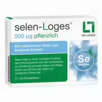 Selen Loges 200 Âµg Pflanzlich Filmtabletten