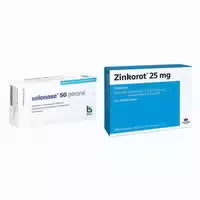 Selenase 50 Peroral Zinkorot 25 Mg Zink Tabletten