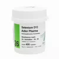 Selenium D12 Adler Pharma Biochemie Nr 26 400 St Tabletten
