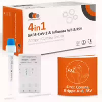Self Diagnostics 4in1 Antigen Kombi Test Sars Cov 2, Influenza A B, Rsv