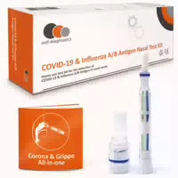 Self Diagnostics Covid 19 & Influenza A B Antigen Test