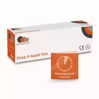 Self Diagnostics Strep A Schnelltest – Streptokokken Antigen Test mit Rachenabst