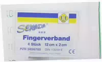 Senada Fingerverband 12 X 2 cm 4 Verbände