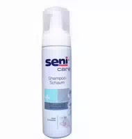 Seni Care Shampoo Schaum Zur, zum Haarwäsche ohne Wasser