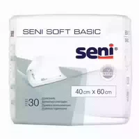 Seni Soft Basic 40 X 60 Cm Bettschutzunterlagen Unisex 30er Pack 12x30 St