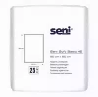 Seni Soft Basic He Bettschutzunterlagen 60x90 Cm