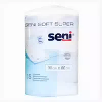 Seni Soft Super 60 X 90 cm Bettschutzunterlagen Unisex 30er Pack 4x30 st