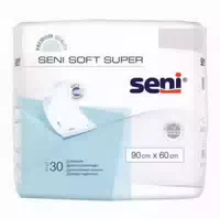 Seni Soft Super 60 X 90 Cm Bettschutzunterlagen Unisex 30er Pack 4x30 St