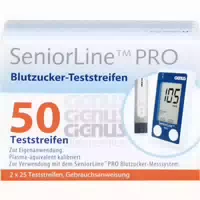 Seniorline Pro Blutzucker Teststreifen Cignus