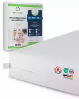 Sensalou Matratzenbezug mit Reissverschluss für Allergiker Wasserdicht 70 X 140 X 15 cm