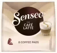 Senseo Pads Café Latte, 8 Kaffeepads
