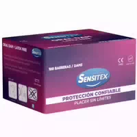 «oral Dam Latex Free» – 100 Stück, Hypoallergen, Ultradünn 100 Tücher 100 st