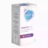 «smooth Line» Feuchte Kondome Mit Verbesserter Passform 20 Kondome 20 St