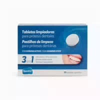 Senti2 Cleaning Tablets For Dental Prostheses, 30 Pieces