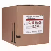 0,45% Natriumchlorid 2,5% Glucose Infusi 10x500 Ml