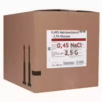 0,45% Natriumchlorid 2,5% Glucose Infusi 10x1000 Ml