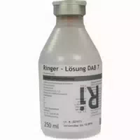 Ringer Lösung Dab 7 Plastik 10x250 Ml Infusionslösung
