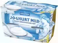 Seraphos Joghurt Mild nach Griechischer Art Nartur