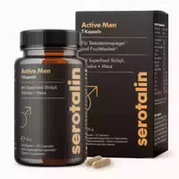 Serotalin Active Men T Kapseln | Maca Hochdosiert & Zink¹ 60 St