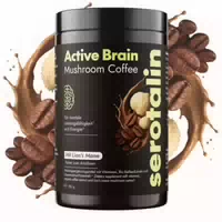 Serotalin Mushroom Coffee Bio Kaffee Mit Lion’s Mane Löwenmähne Fruchtkörperextrakt & Mct Pulver