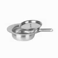 Servocare Bettpfanne Stechbecken mit Deckel 1 st