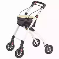Servoprax Servocare Rollator Indoor Mobilitätshilfe mit Tasche Bis 100 kg