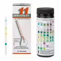 Servotest 11 Diagnose Urinteststreifen 11 Parameter