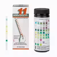 Servotest 11 Diagnose Urinteststreifen 11 Parameter 100 St