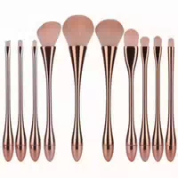 Set Mit 10 Make Up Pinseln Paloma Beauties