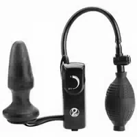 Fanny Hill Butt Plug Inflatable With Vibrations 12 Cm