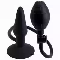 Inflatable Butt Plug Small Black